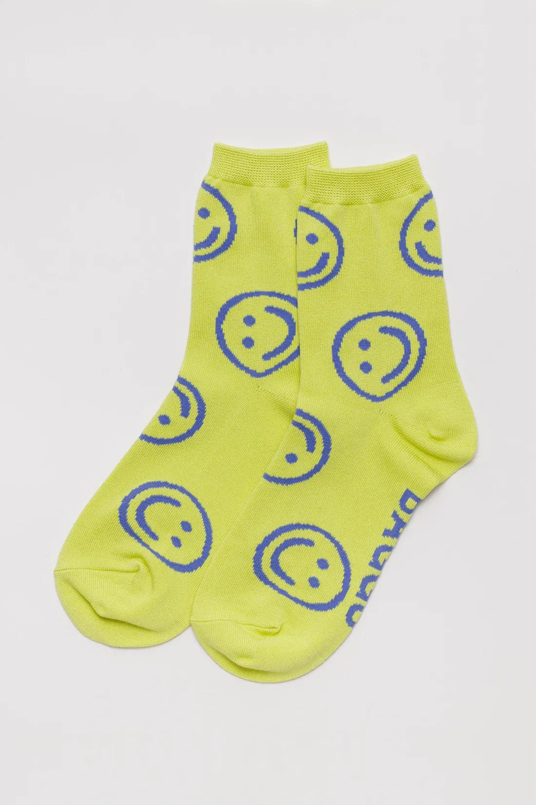 Crew Sock - Citron Happy