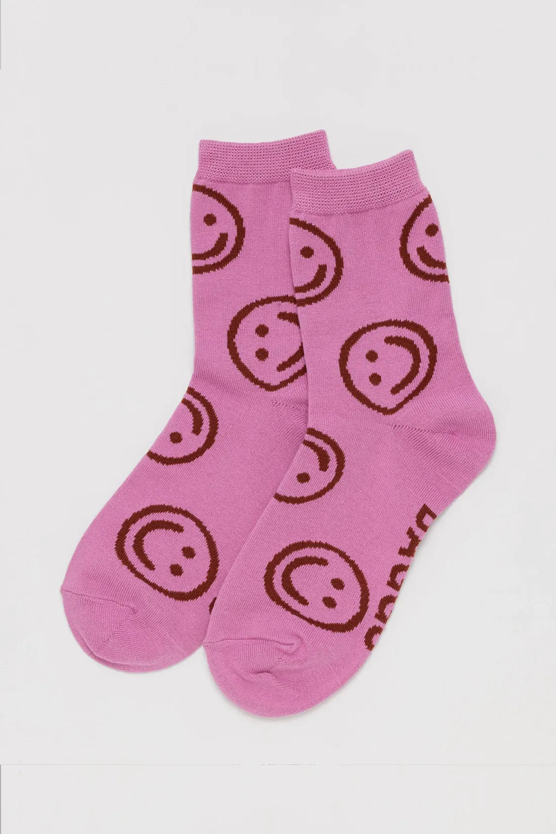 Crew Sock - Pink Happy
