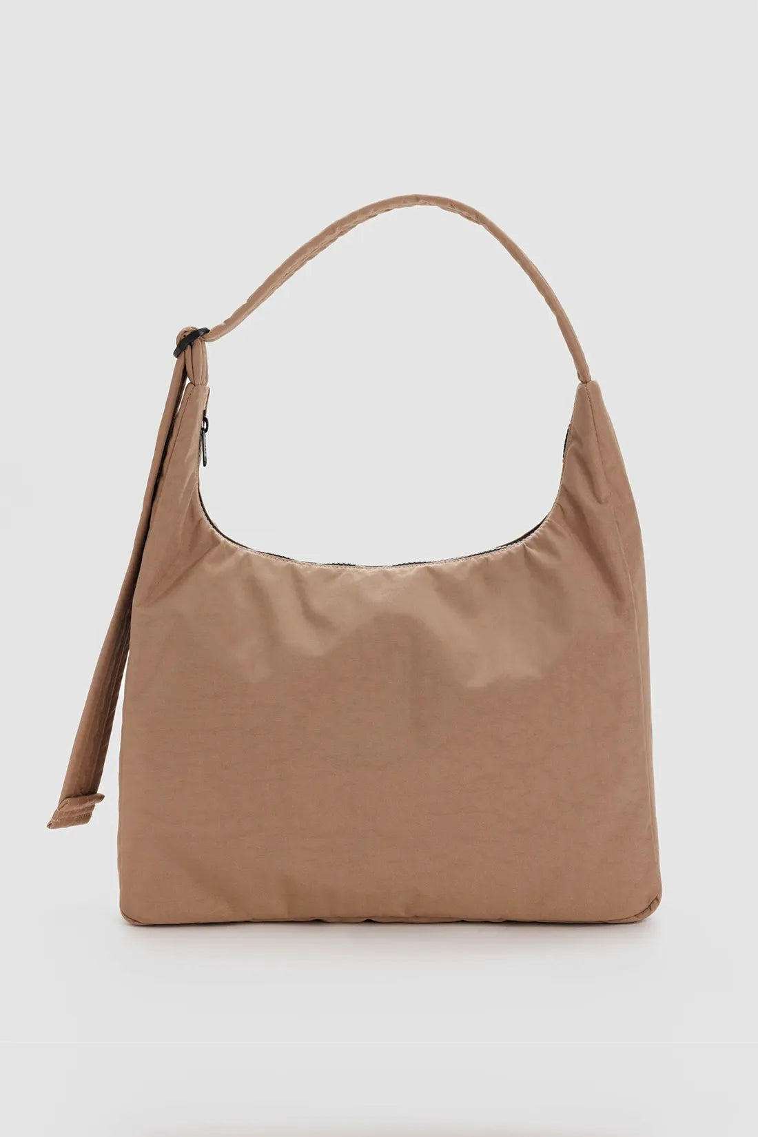 Nylon Shoulder Bag - Cocoa
