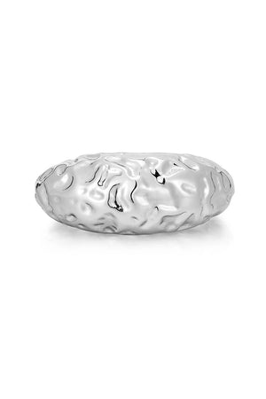 Molten Signet Ring - Silver