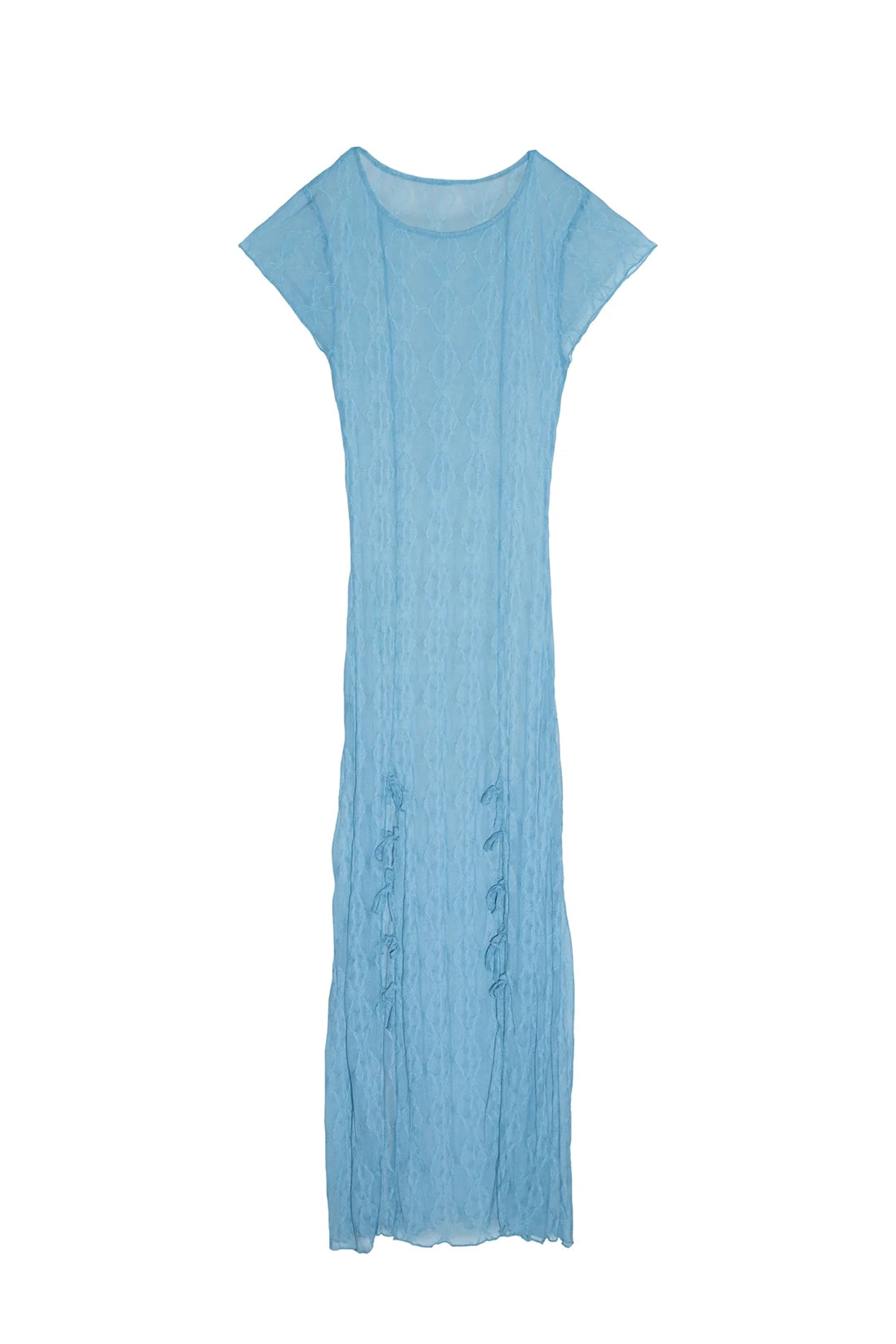 Mariposa Lace Midi Dress - Delicate Blue