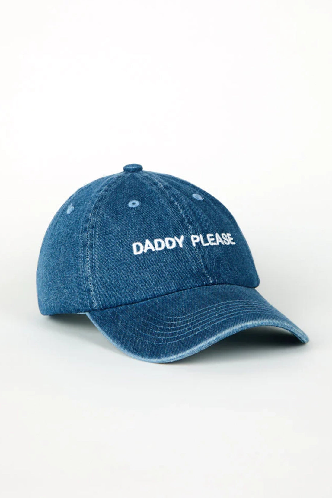 Daddy Please Cap - Denim