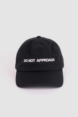 Do Not Approach Cap - Black