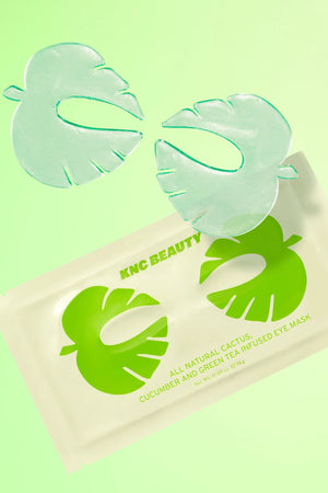 All Natural Cactus Cucumber and Green Tea Eye Mask (5 Pack)