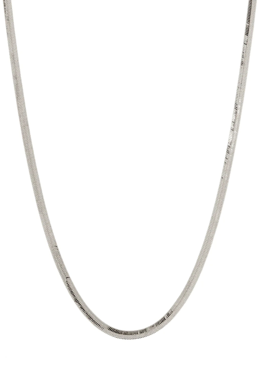 The Classique Herringbone Chain - Silver