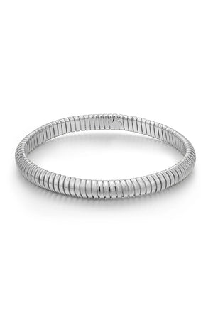 Mini Flex Snake Chain Bracelet- Silver