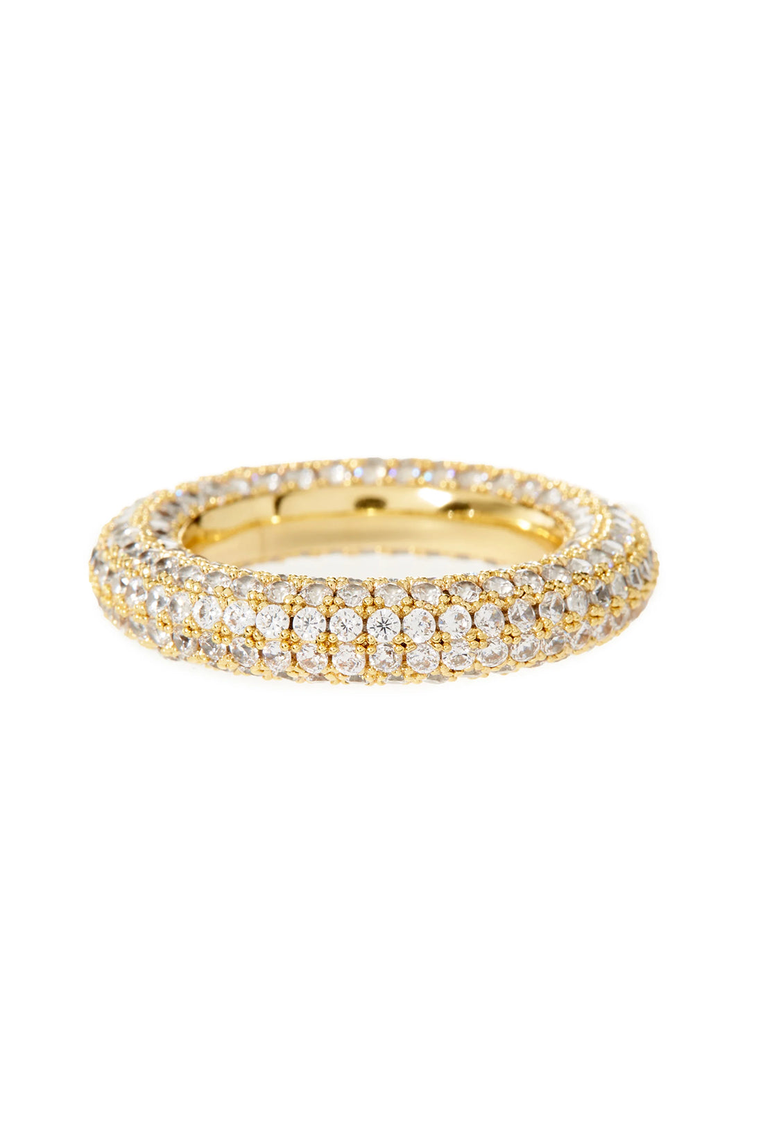 Pave Amalfi Ring - Gold