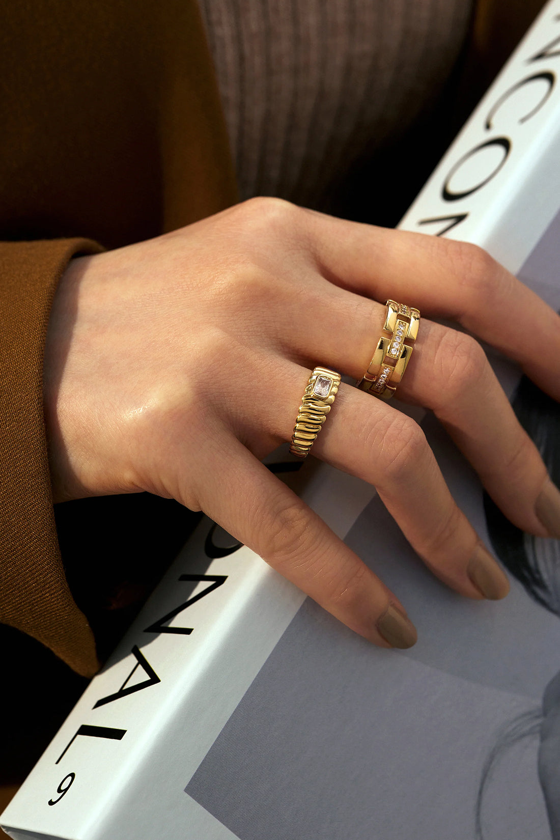 The Rossi Cigar Ring- Gold
