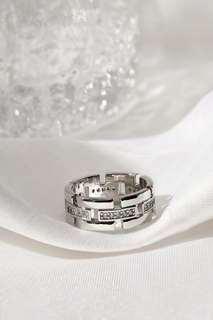 The Rossi Cigar Ring - Silver