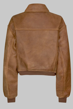 Rocky Leather Bomber