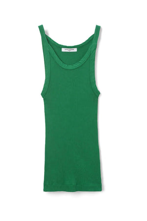 Annie Recycled Tank - Golf Green