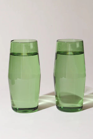 16 oz Century Glass Set - Verde