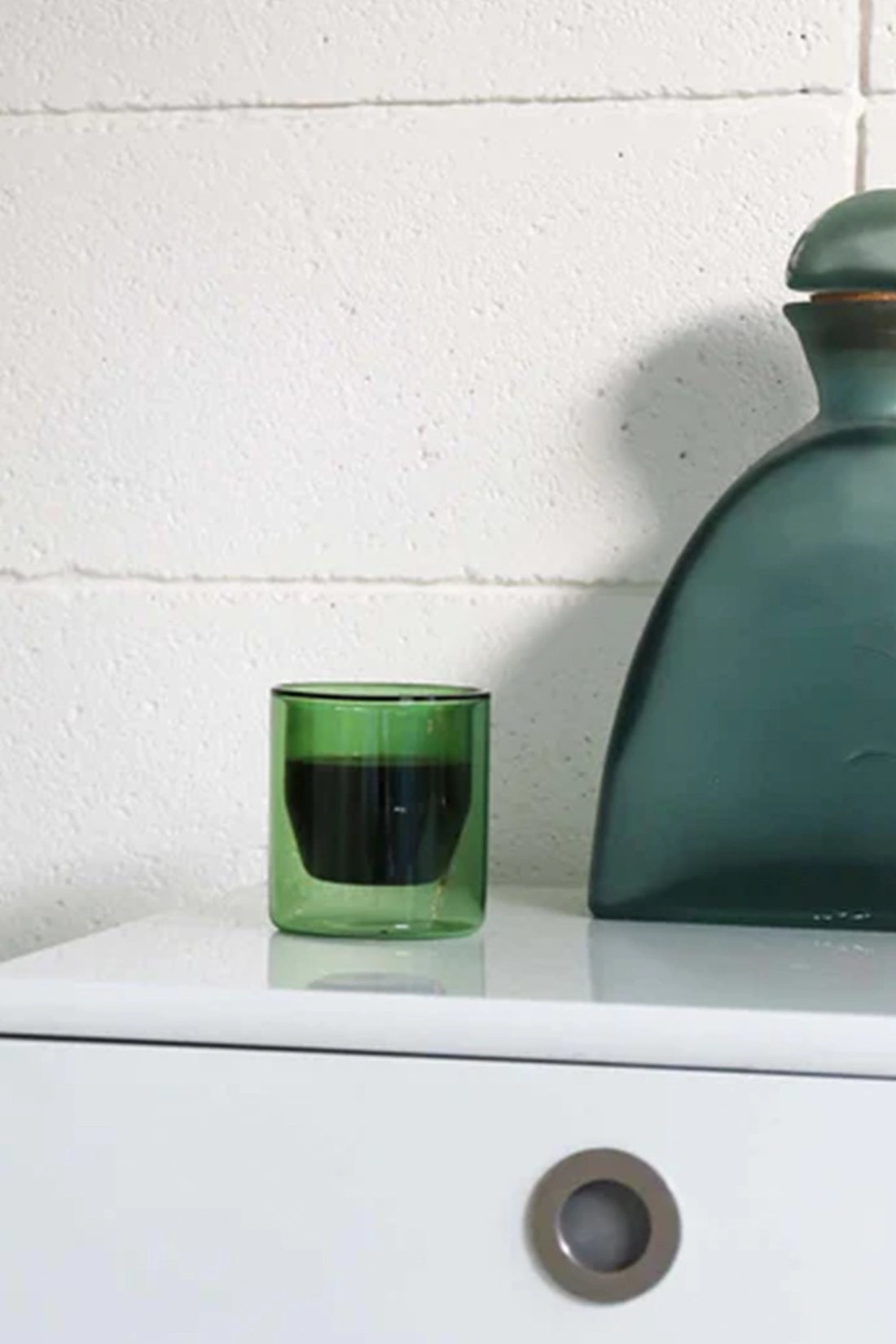 6 oz Double-Wall Glass Set - Verde