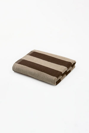 Bath Towel - Macchiato Stripes