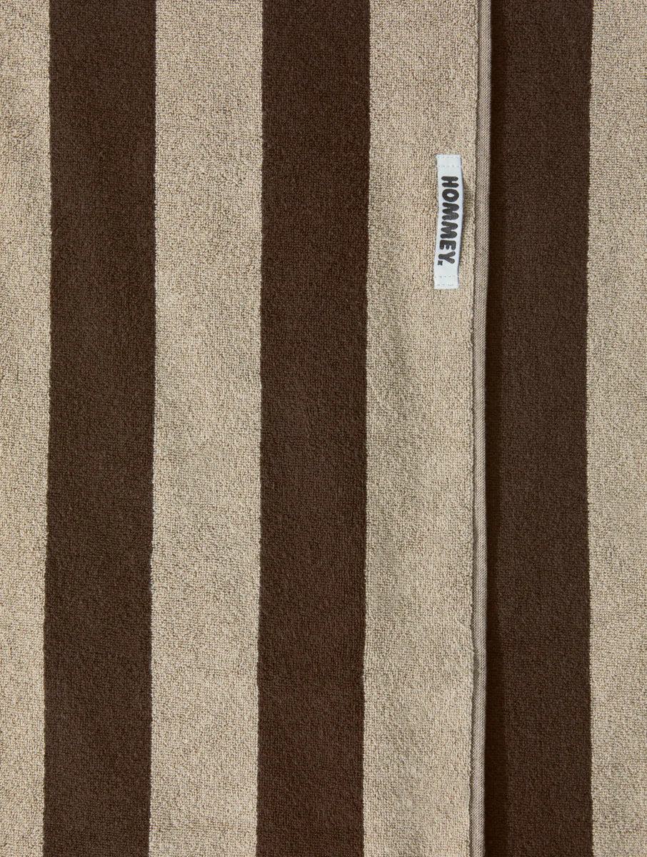 Bath Towel - Macchiato Stripes