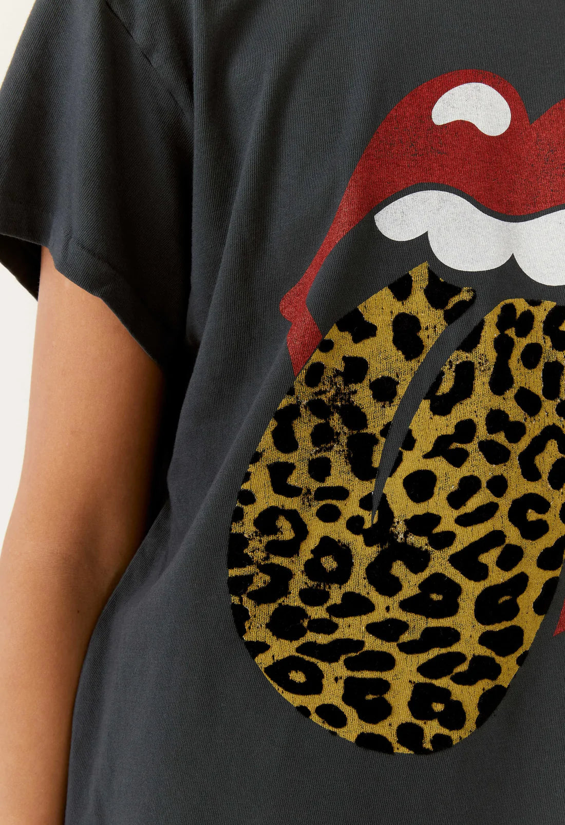 Rolling Stones Leopard Tongue Tour Tee